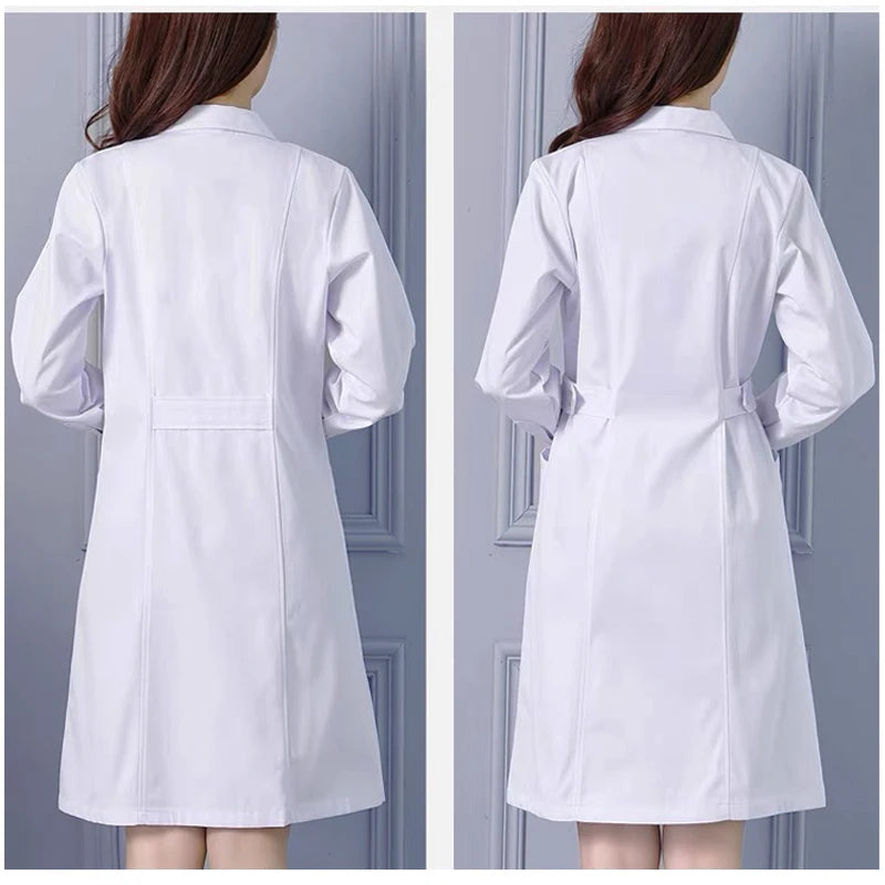 Blouse d'Infirmière Blanche Femme – vue 2