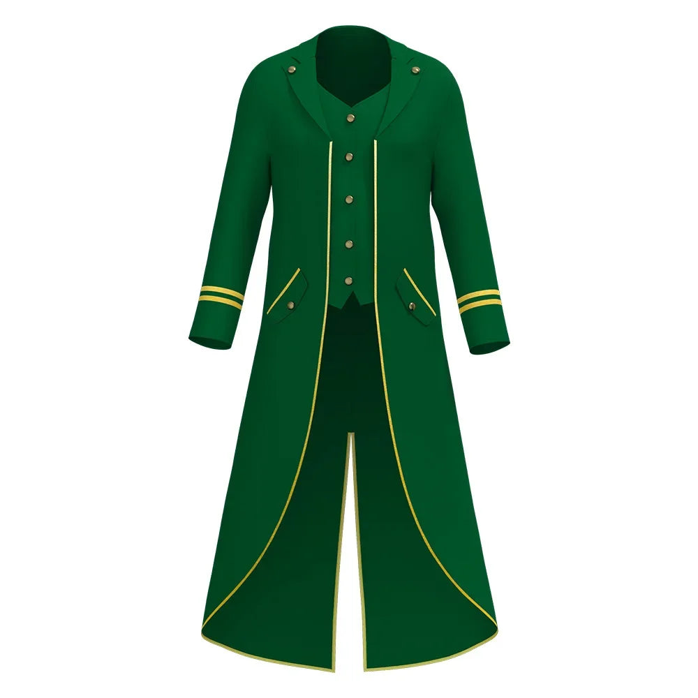 Veste Queue-de-Pie Steampunk Gothique Homme – vue 8