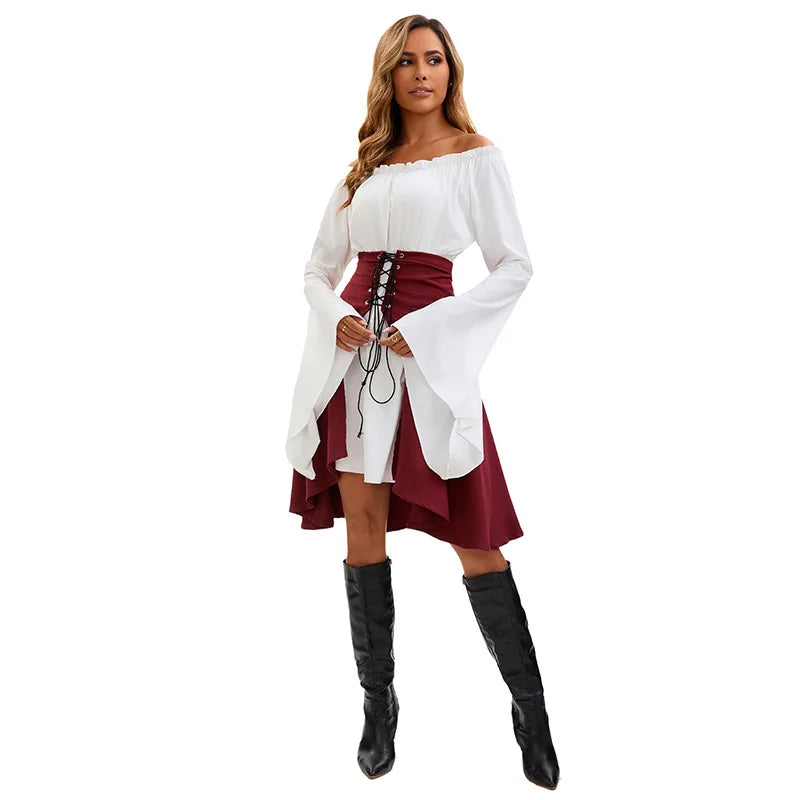 Déguisement Pirate Sexy – Chemise et Jupe – vue 3