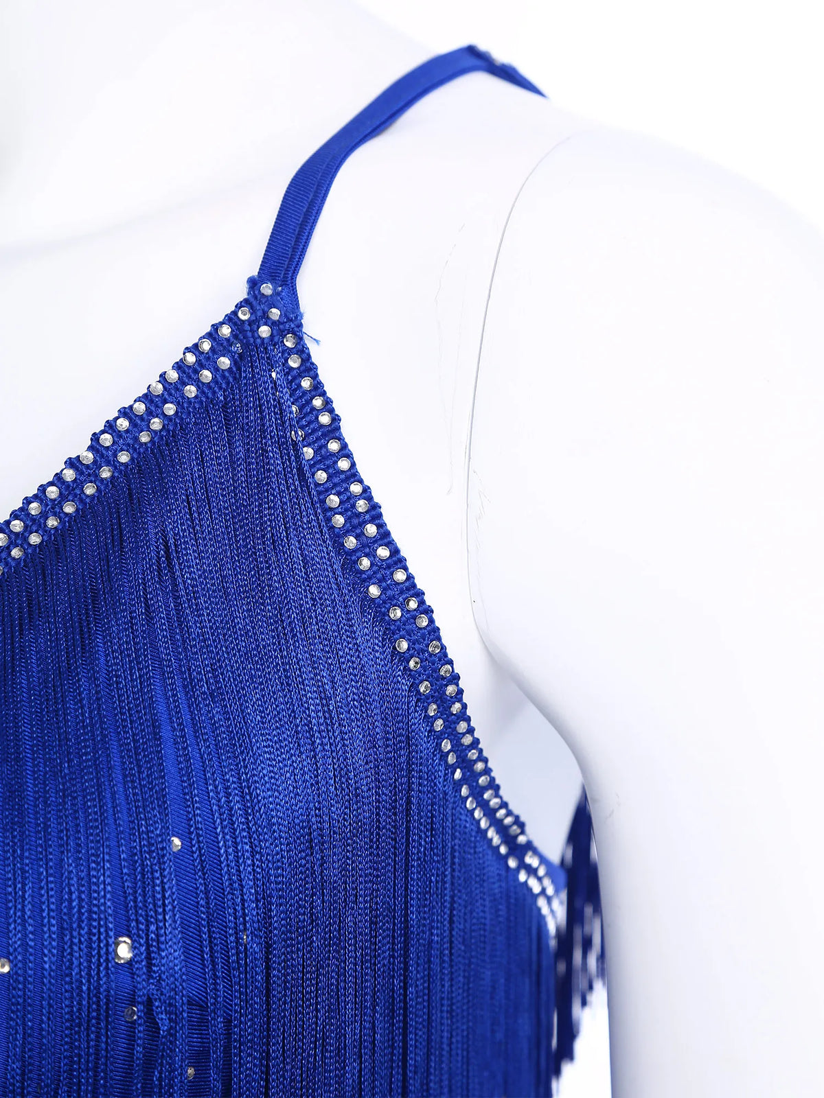 Costume de Danse Latine Femme - Haut à Franges et Jupe à Volants – vue 5