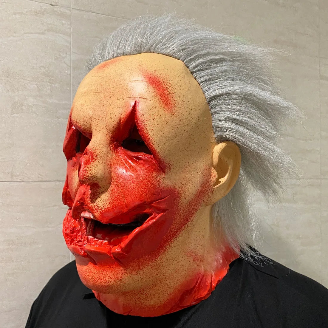 Masque Monstre Réaliste en Latex – vue 4