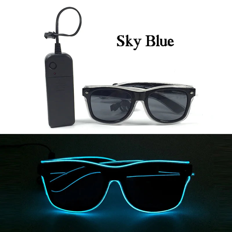 Lunettes Lumineuses LED Néon – vue 47