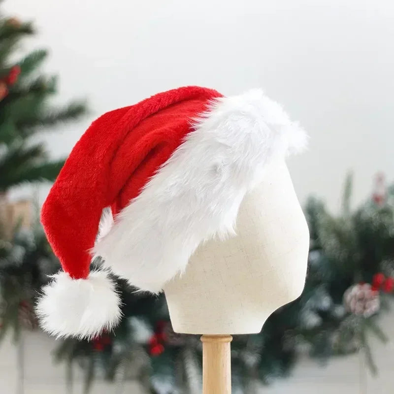 Bonnet de Père Noël en Velours – Adulte et Enfant – vue 6