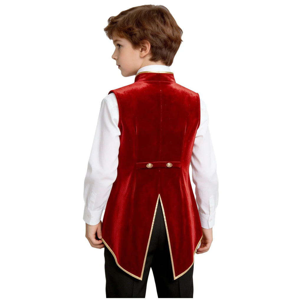 Gilet Victorien Gothique Garçon