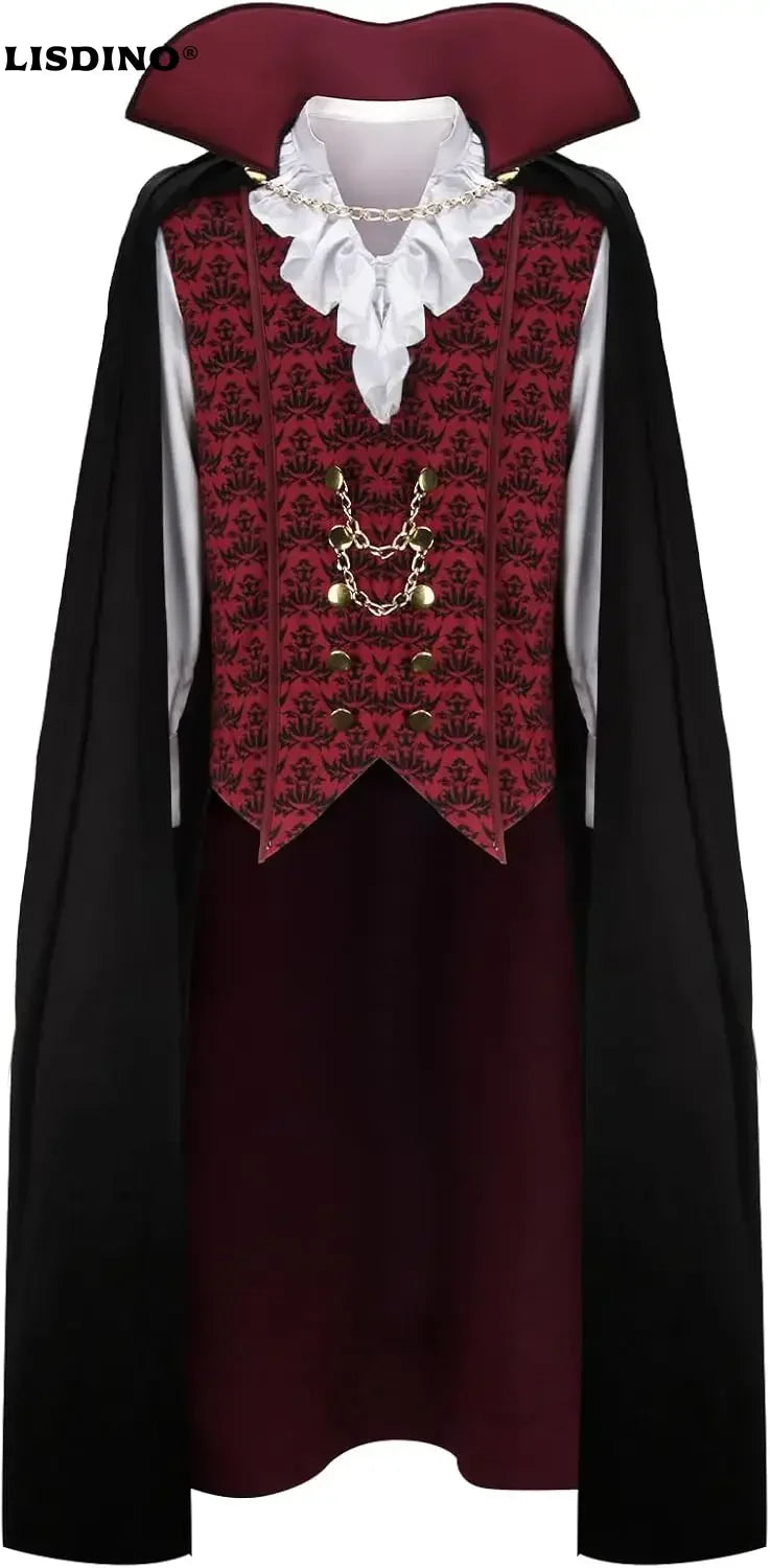 Déguisement Vampire Gothique Homme avec Longue Cape