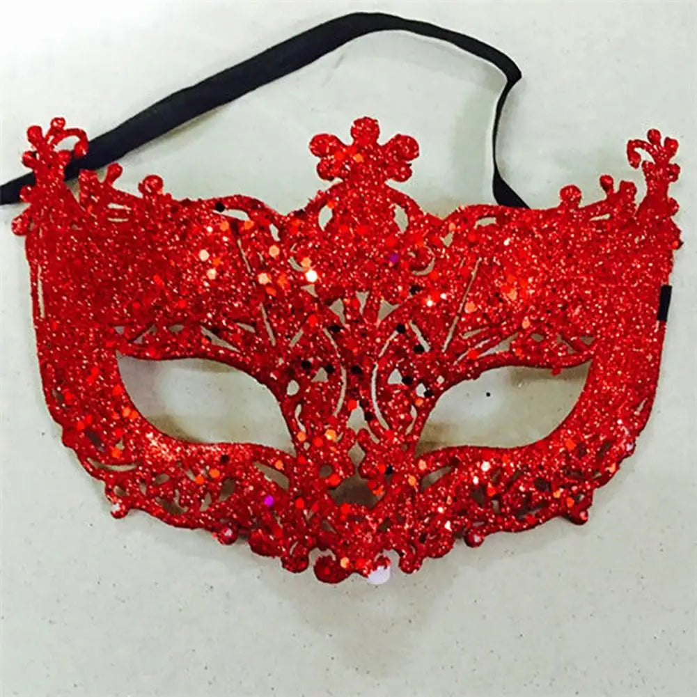 Masque Vénitien Pailleté - Bal Masqué Mystérieux – vue 3