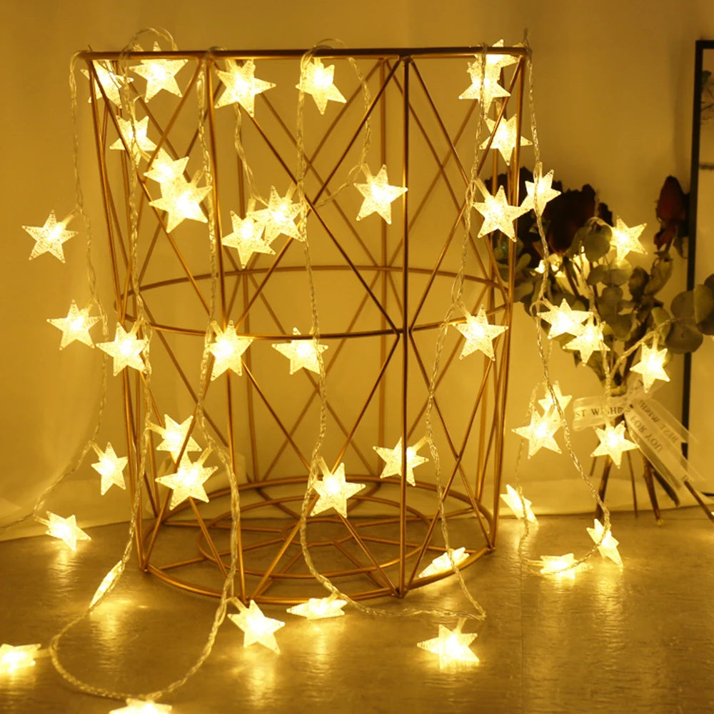 Guirlande lumineuse étoiles Noël - Panoplia