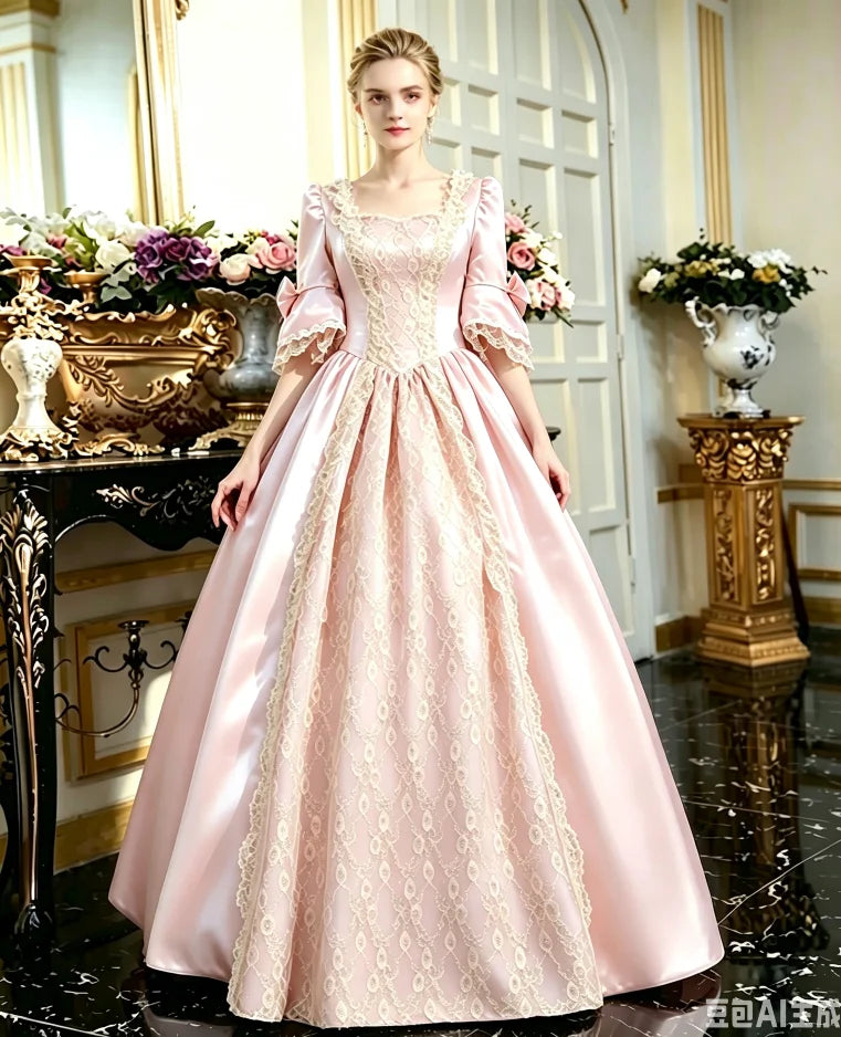 Robe Médiévale Reine Femme
