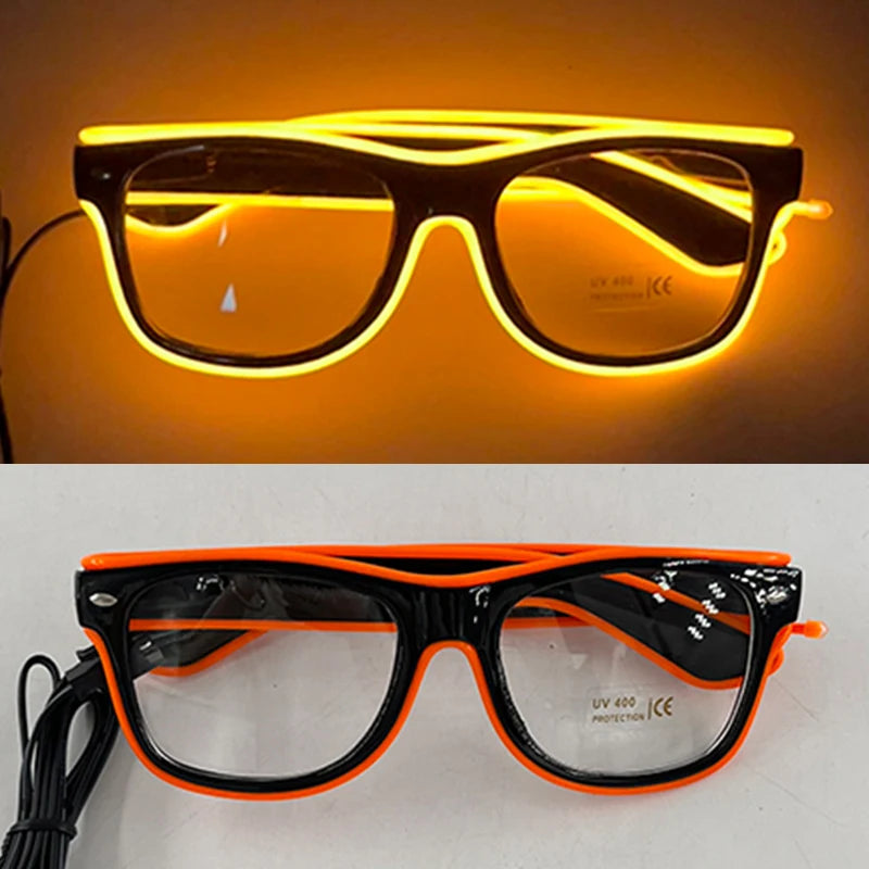 Lunettes Néon LED Lumineuses – vue 12