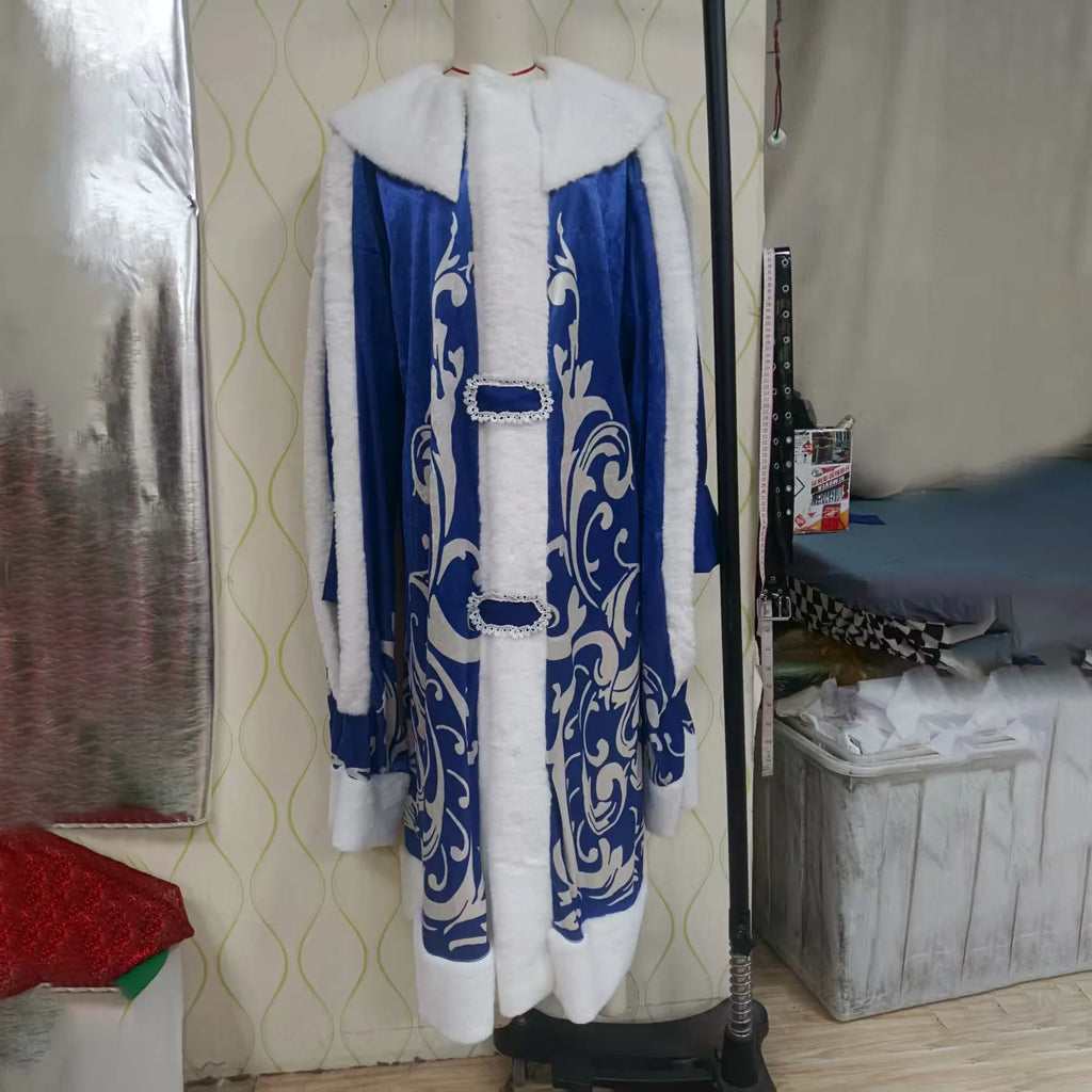 Costume de Père Noël Rouge ou Bleu – Ensemble Complet – vue 6