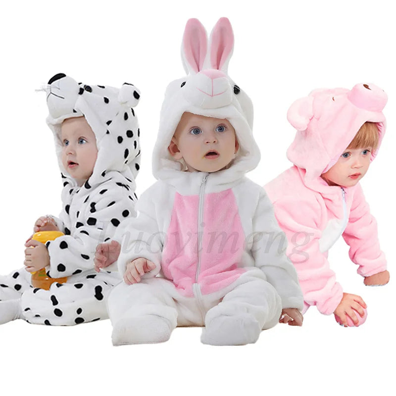 Combinaison Bébé Kigurumi – Requin, Licorne, Panda – vue 2