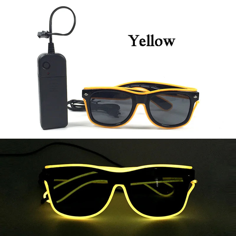 Lunettes Lumineuses LED Néon – vue 11