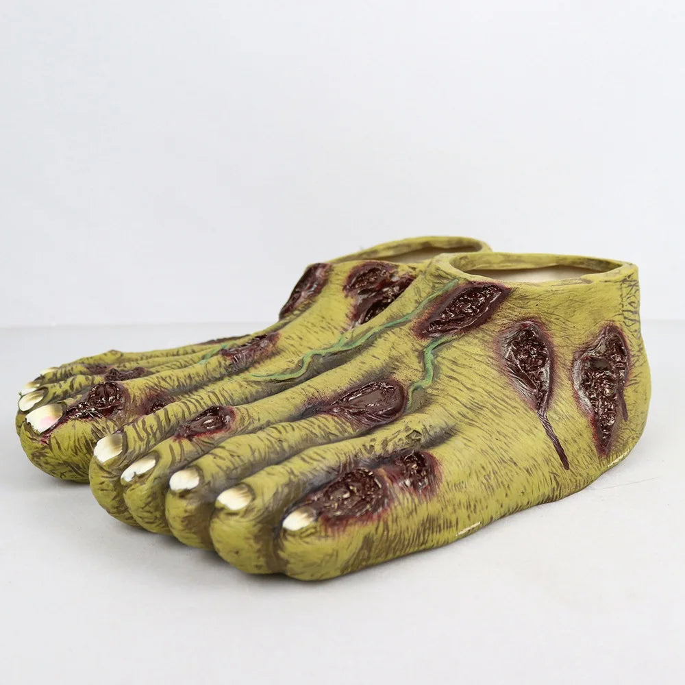 Gants Mains de Zombie Ensanglantées en Latex – vue 5