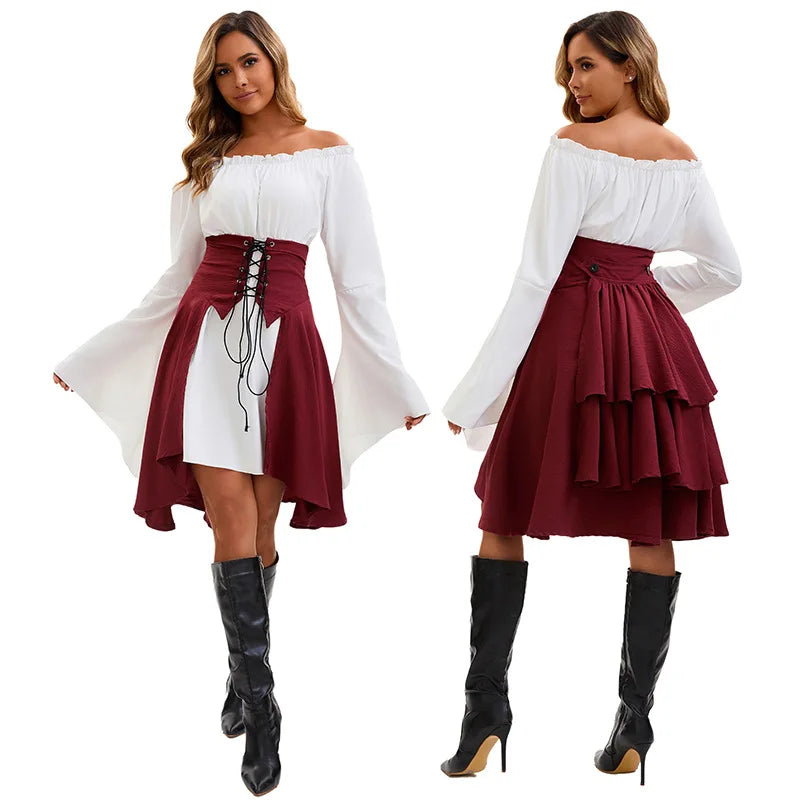 Déguisement Pirate Sexy – Chemise et Jupe