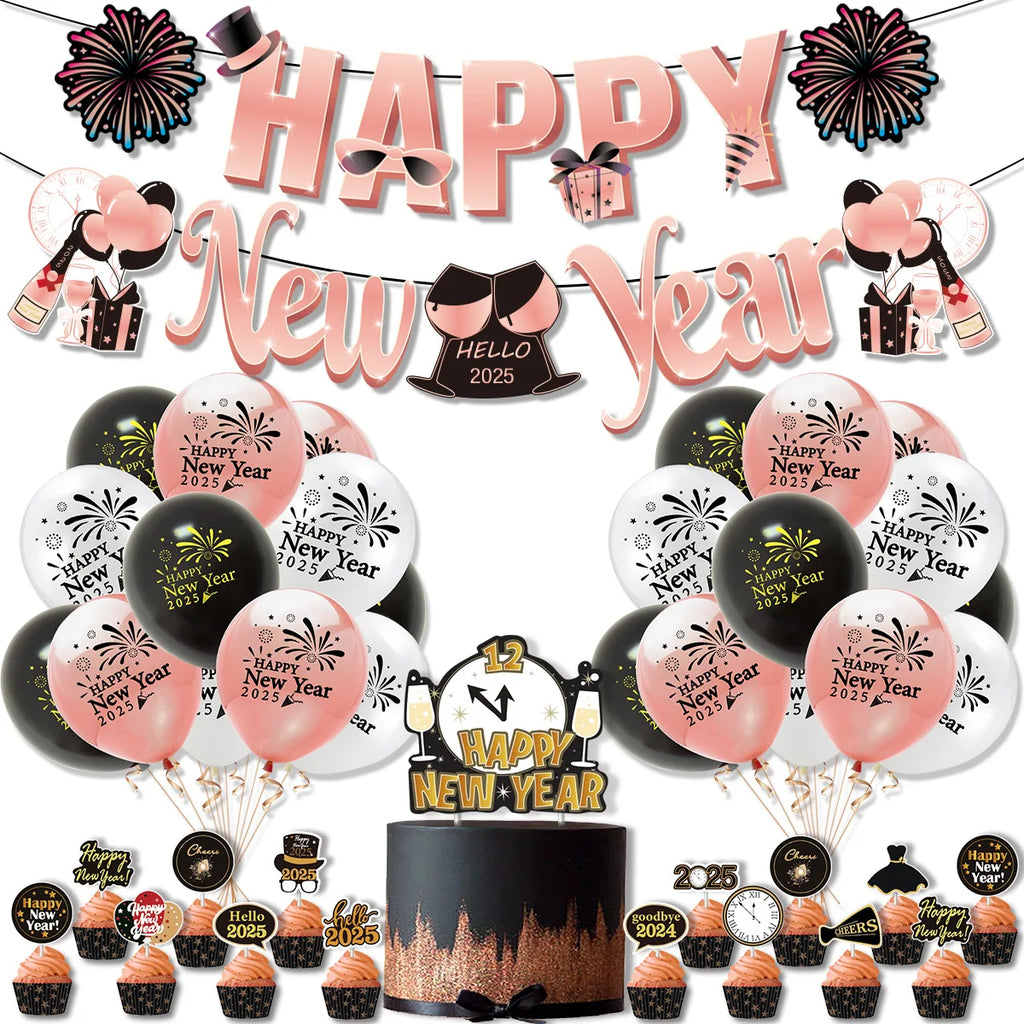 Kit Banderole et Ballons pour Nouvel An – vue 2