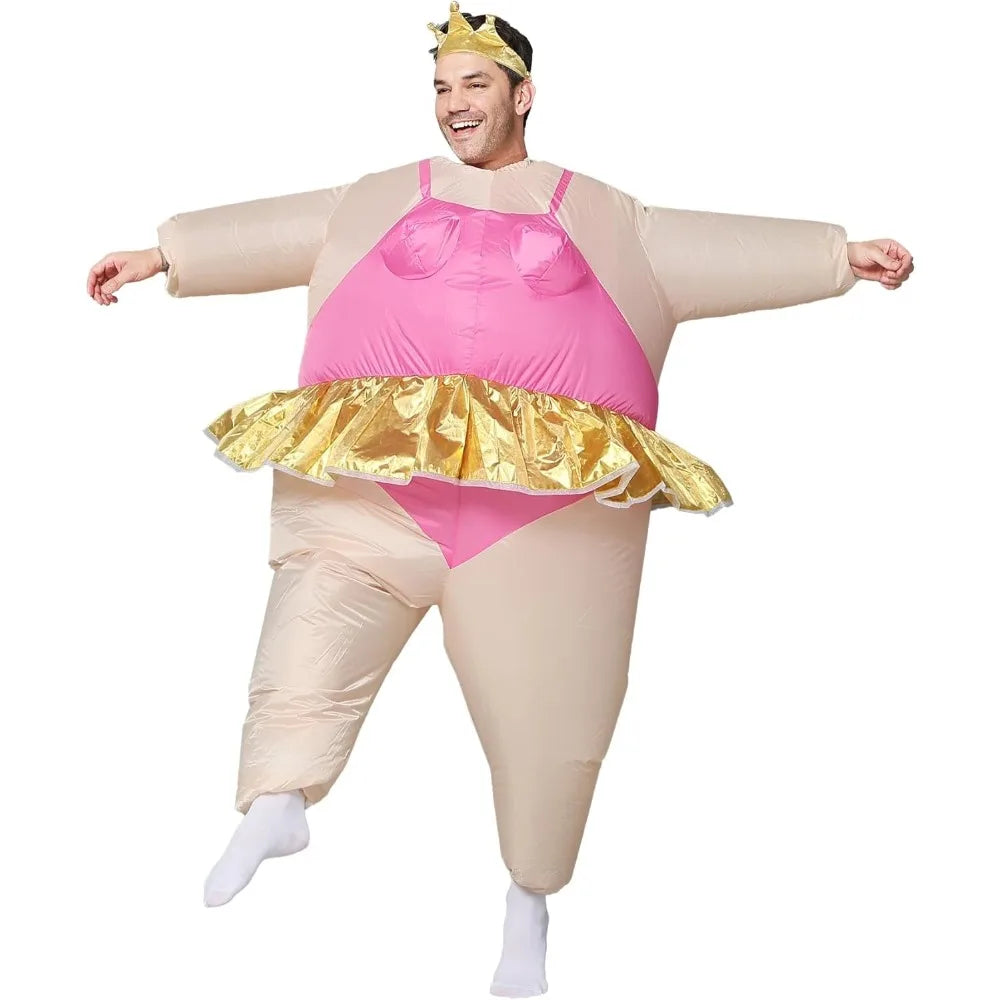 Déguisement Gonflable Ballerine Rigolote Adulte