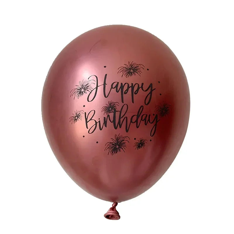 Lot de 15 Ballons Latex Or, Argent et Confettis – vue 16