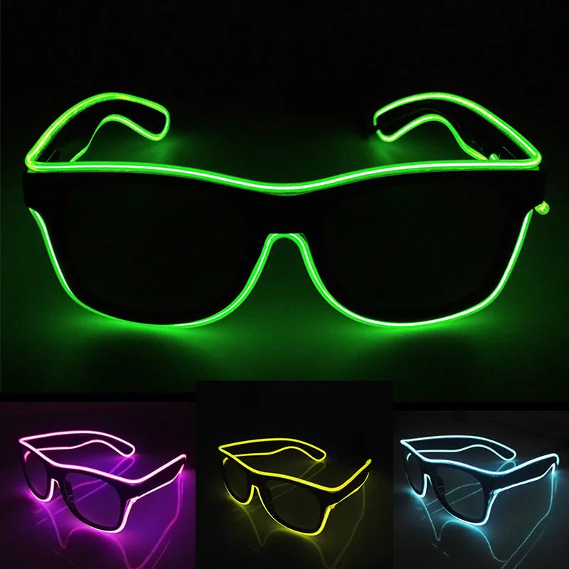 Lunettes LED Néon de Soirée – vue 3