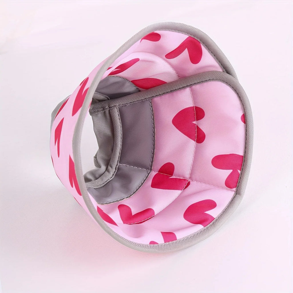 Collerette de Protection Douce pour Chien et Chat – Motifs Colorés – vue 5
