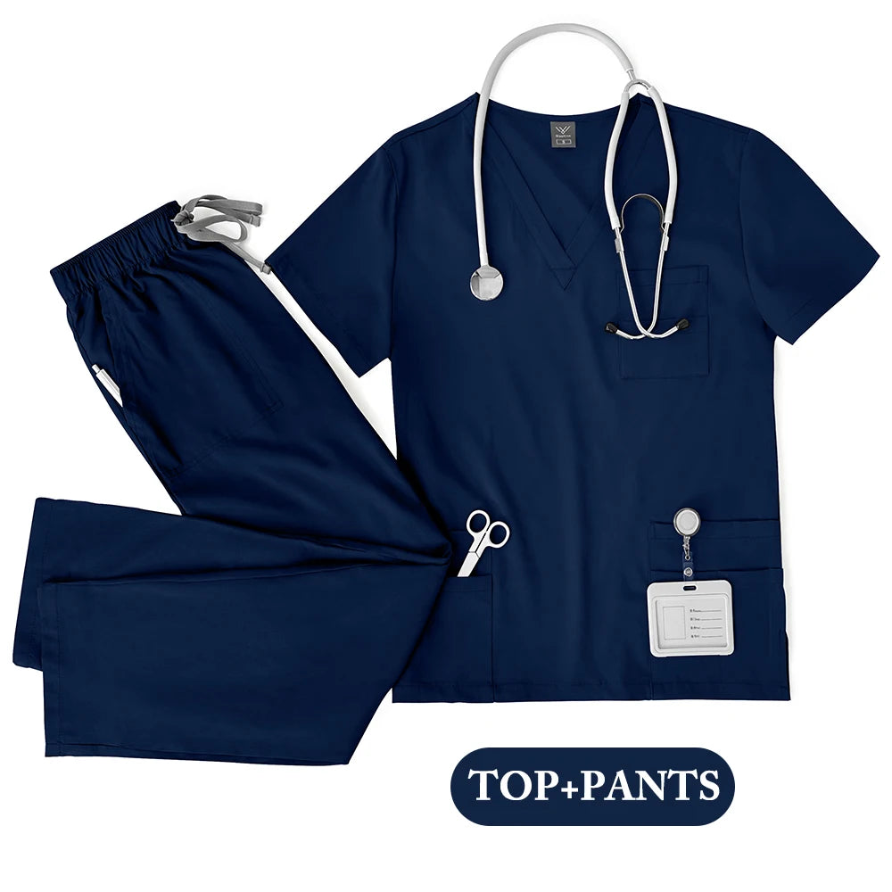 Tenue Médicale Unisexe — Ensemble Blouse et Pantalon – vue 14