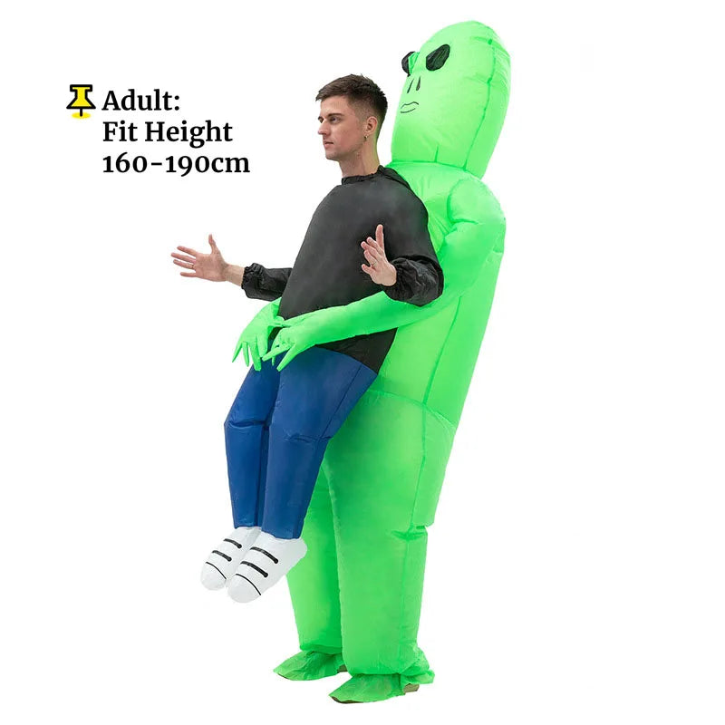 Déguisement Alien Gonflable pour Adulte – vue 8