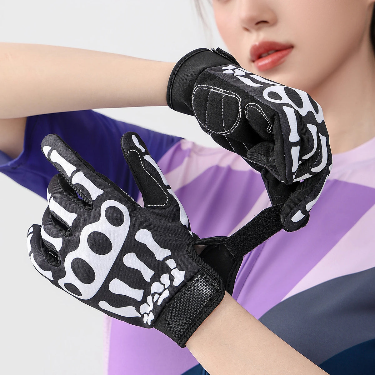 Gants Griffes de Fantôme Squelette