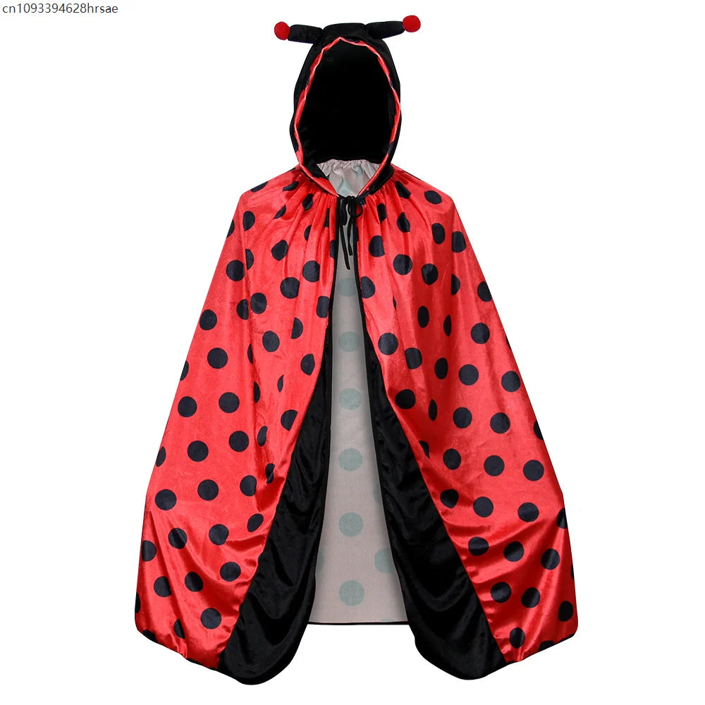 Cape à Capuche Coccinelle Femme – vue 4