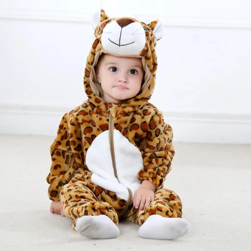 Combinaison Bébé Kigurumi – Requin, Licorne, Panda – vue 36