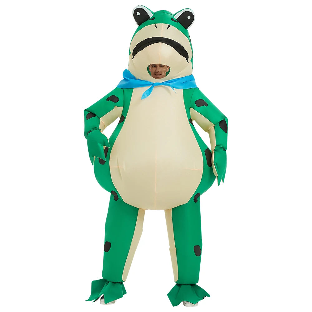Déguisement Gonflable Grenouille Adulte 150-190 cm – vue 3