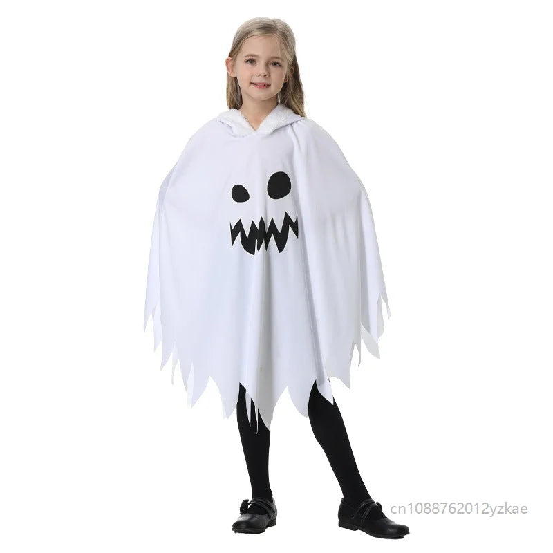 Cape Fantôme Enfant Phosphorescente – Noire ou Blanche – vue 3