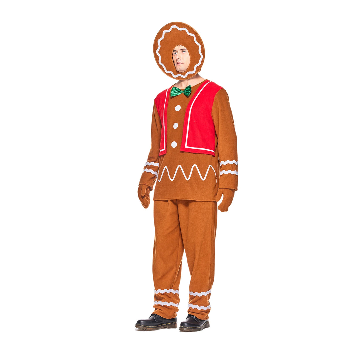 Déguisement Bonhomme Pain d'Épices Adulte Deluxe – vue 2