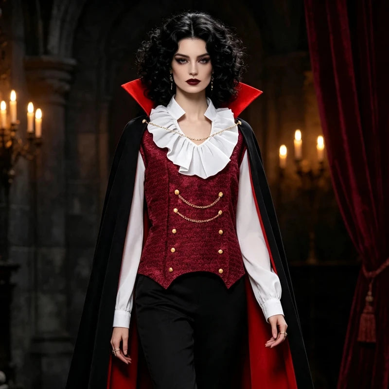 Déguisement Comtesse Vampire Gothique Femme
