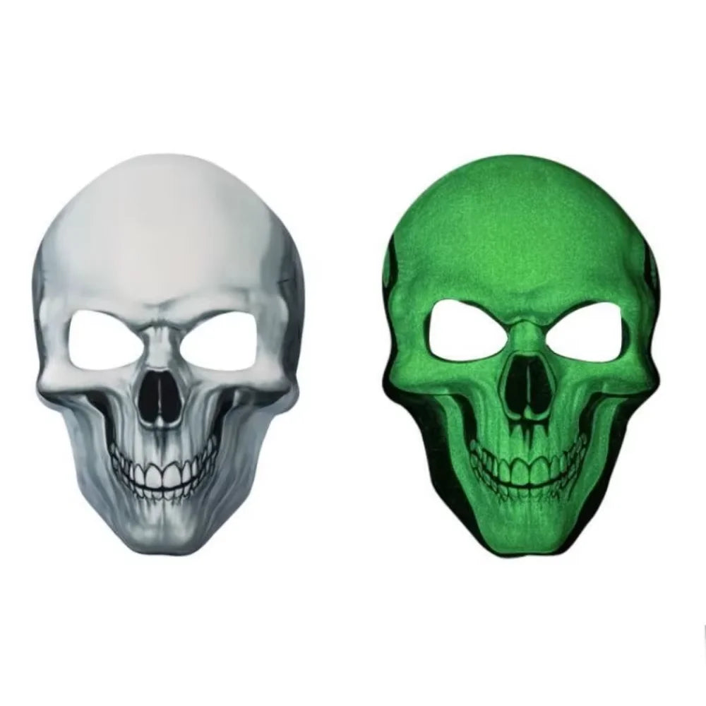 Masque Tête de Mort Phosphorescent Intégral – vue 6