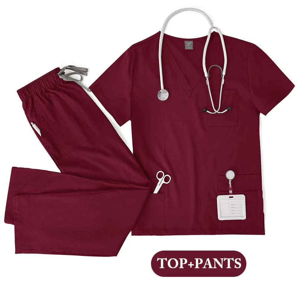 Tenue Médicale Unisexe — Ensemble Blouse et Pantalon – vue 13