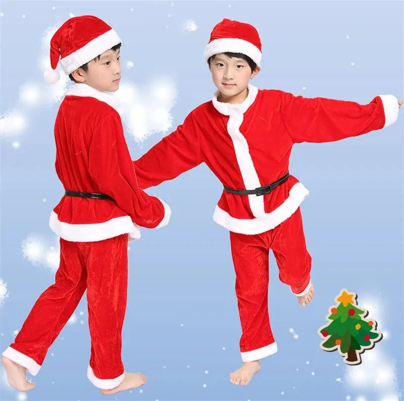 Costume Père Noël Enfant – vue 4