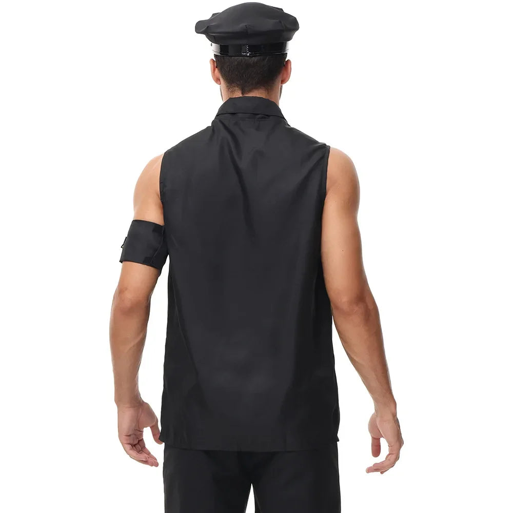 Déguisement Policier Homme avec Accessoires – vue 4