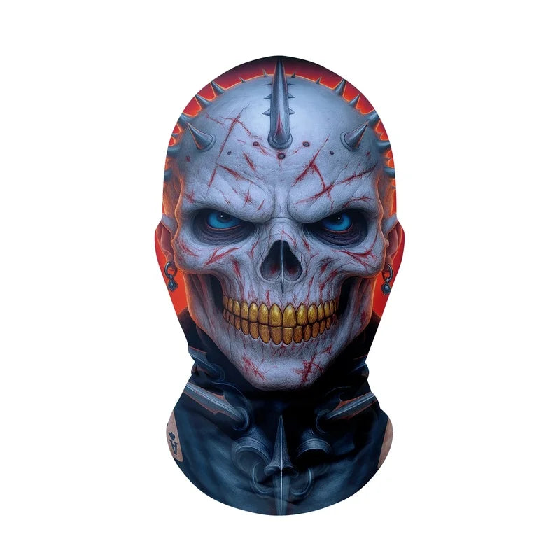 Cagoule Monstre Réaliste 3D – vue 4