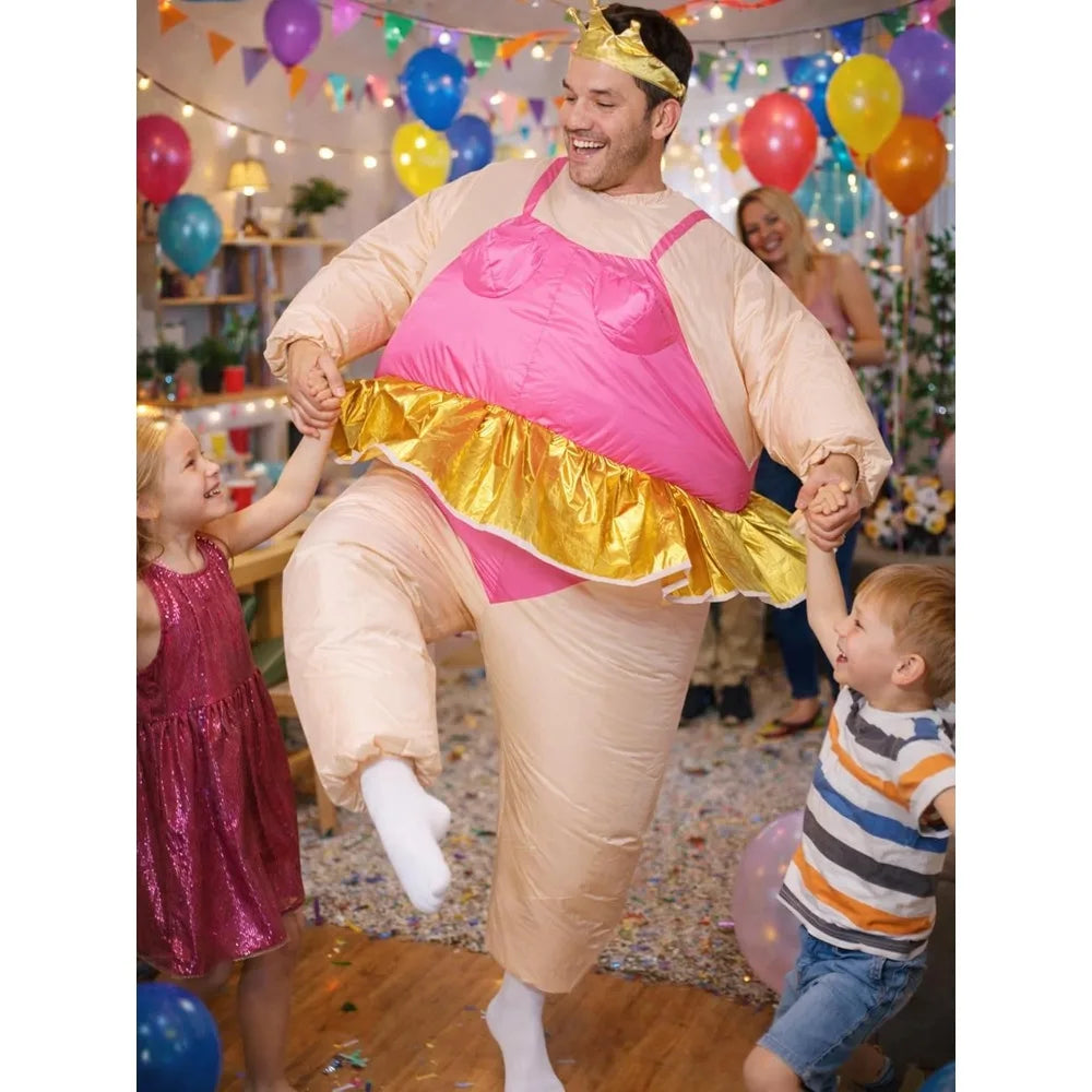 Déguisement Gonflable Ballerine Rigolote Adulte – vue 5