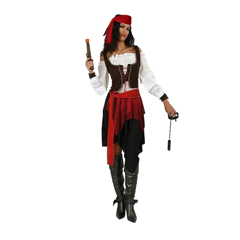 Déguisement Capitaine Pirate Gothique – vue 3