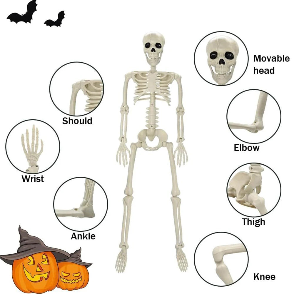 Décoration squelette articulé Halloween – vue 3