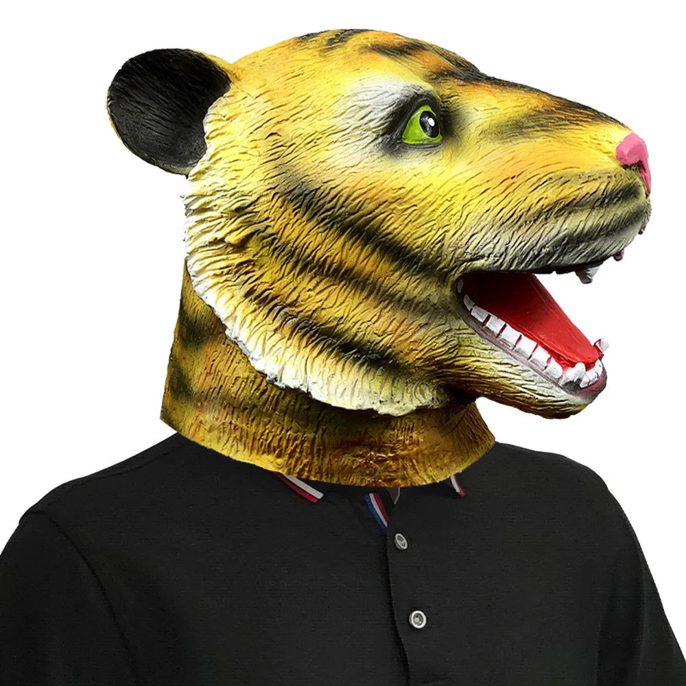 Masque de Tigre en Latex – vue 3