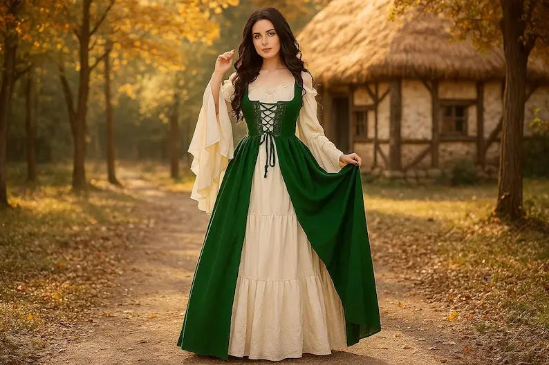 Déguisement Médiéval Renaissance Femme – vue 4