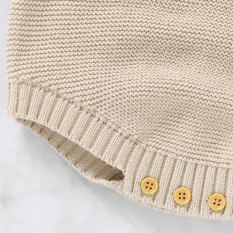Body Bébé Coton Lion Mignon Tricoté – vue 5