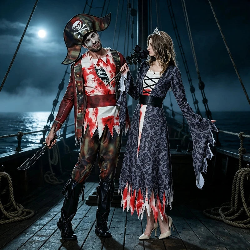 Kit Duo Déguisement Zombie Couple