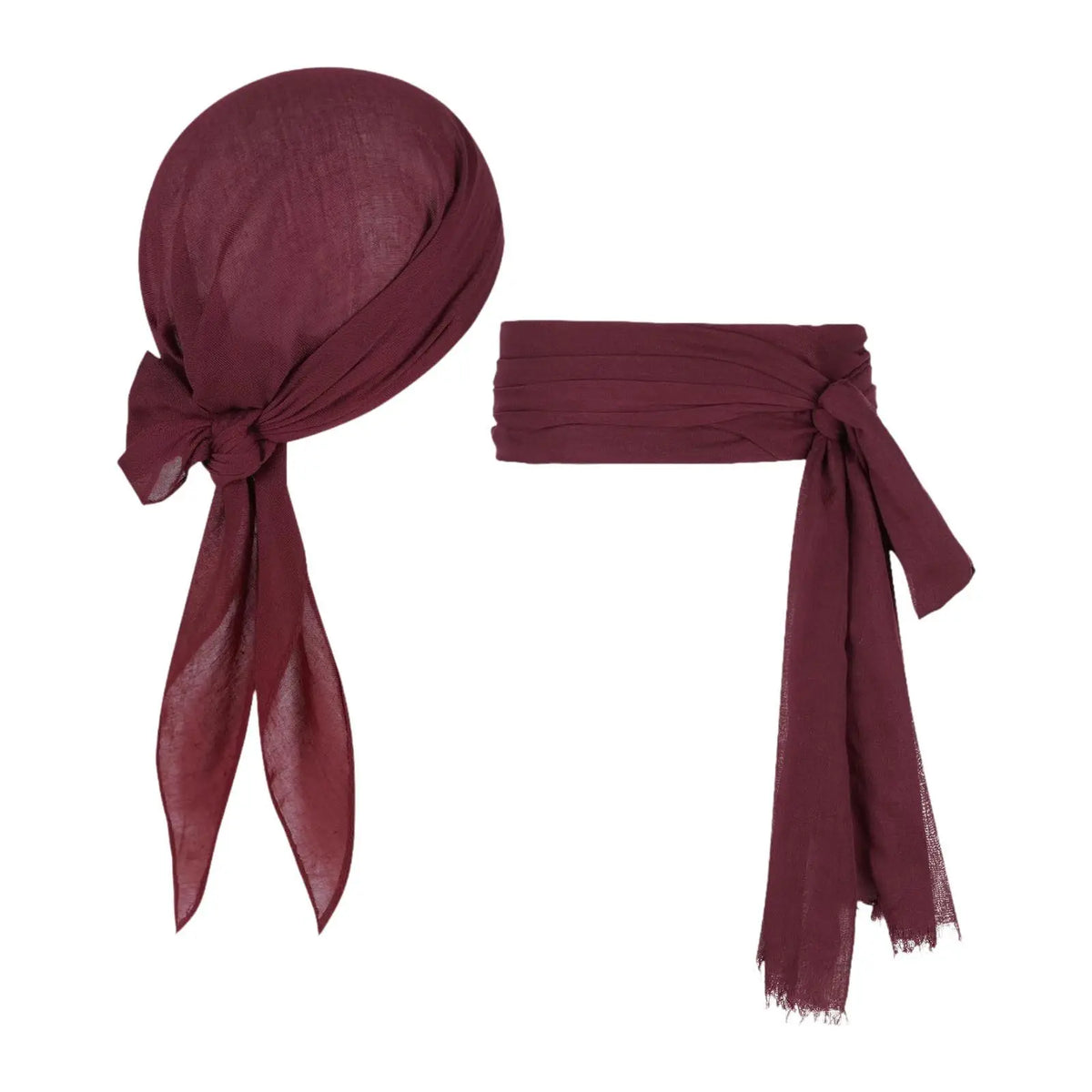 Kit Pirate – Turban et Ceinture en Tissu – vue 2