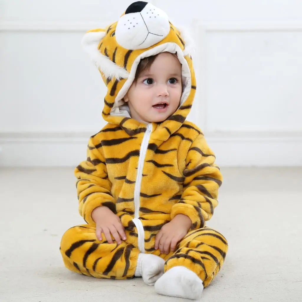 Combinaison Bébé Kigurumi – Requin, Licorne, Panda – vue 15