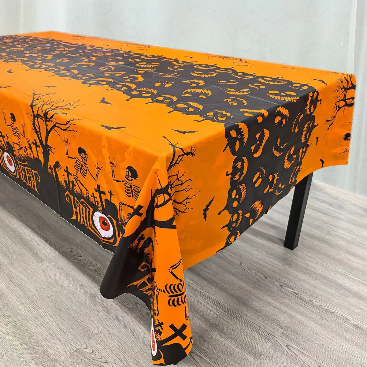 Nappe de Table Halloween Citrouille et Fantôme – vue 6