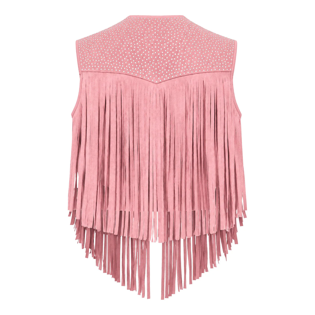 Gilet Cowgirl à Franges et Strass Femme – vue 4