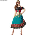 Robe de Flamenco Gitane Femme - Costume de Danse et Spectacle – vue 6