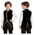 Gilet Victorien Gothique Garçon – vue 7